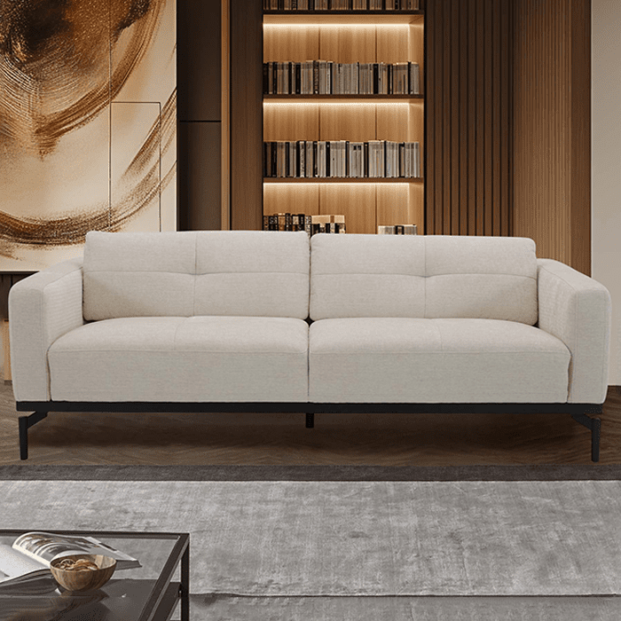 Ivory 3 Seater Couch