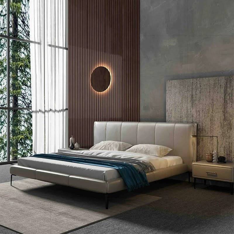Dura Leather Upholstered Bed